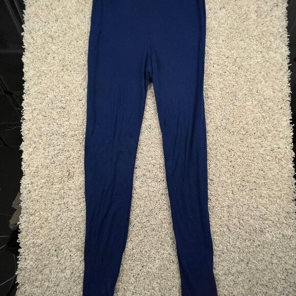 VTG Patagonia Capilene Small USA Pants Adult Blue Outdoors Hiking Stretch - Picture 1 of 12